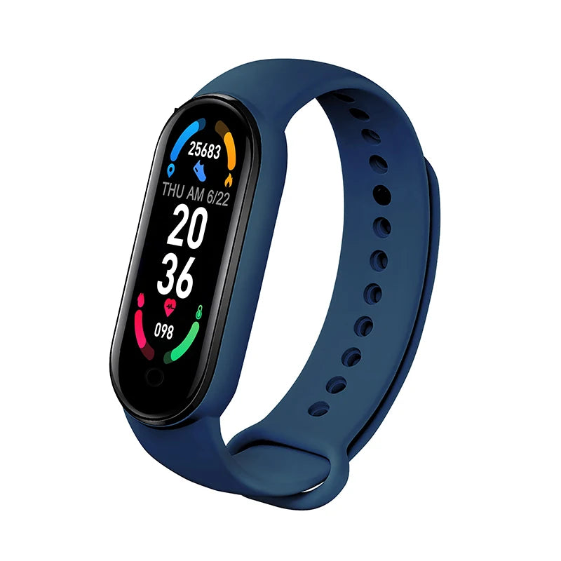 Smartwatch M6 – Tecnologia, Saúde e Estilo no Seu Pulso