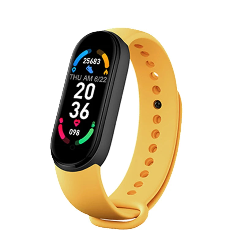 Smartwatch M6 – Tecnologia, Saúde e Estilo no Seu Pulso